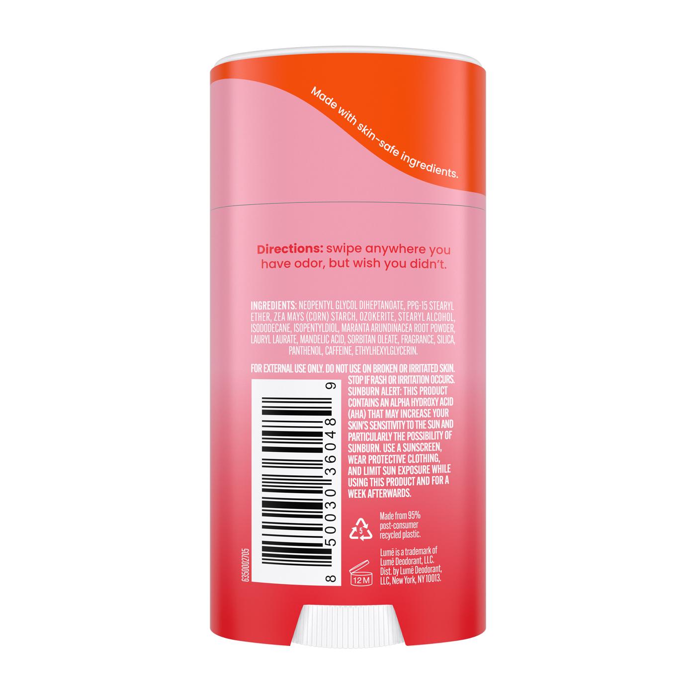 Lume Whole Body Deodorant - Peony Rose & Floral Scent; image 5 of 11