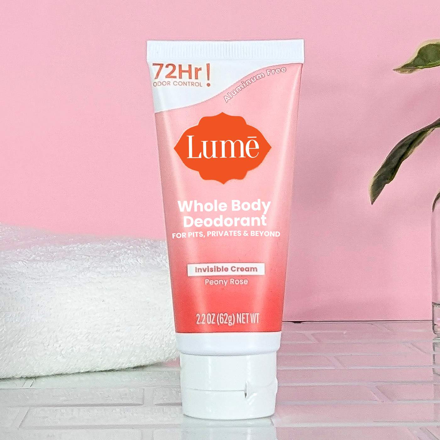 Lume Whole Body Cream Tube Deodorant - Peony Rose & Floral Scent; image 8 of 8