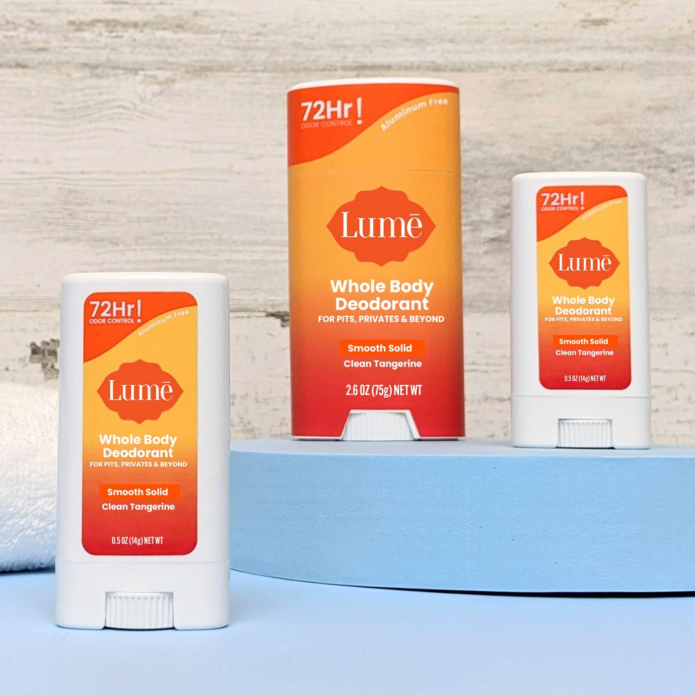 Lume Whole Body Deodorant - Citrus & Tangerine Scent; image 2 of 13