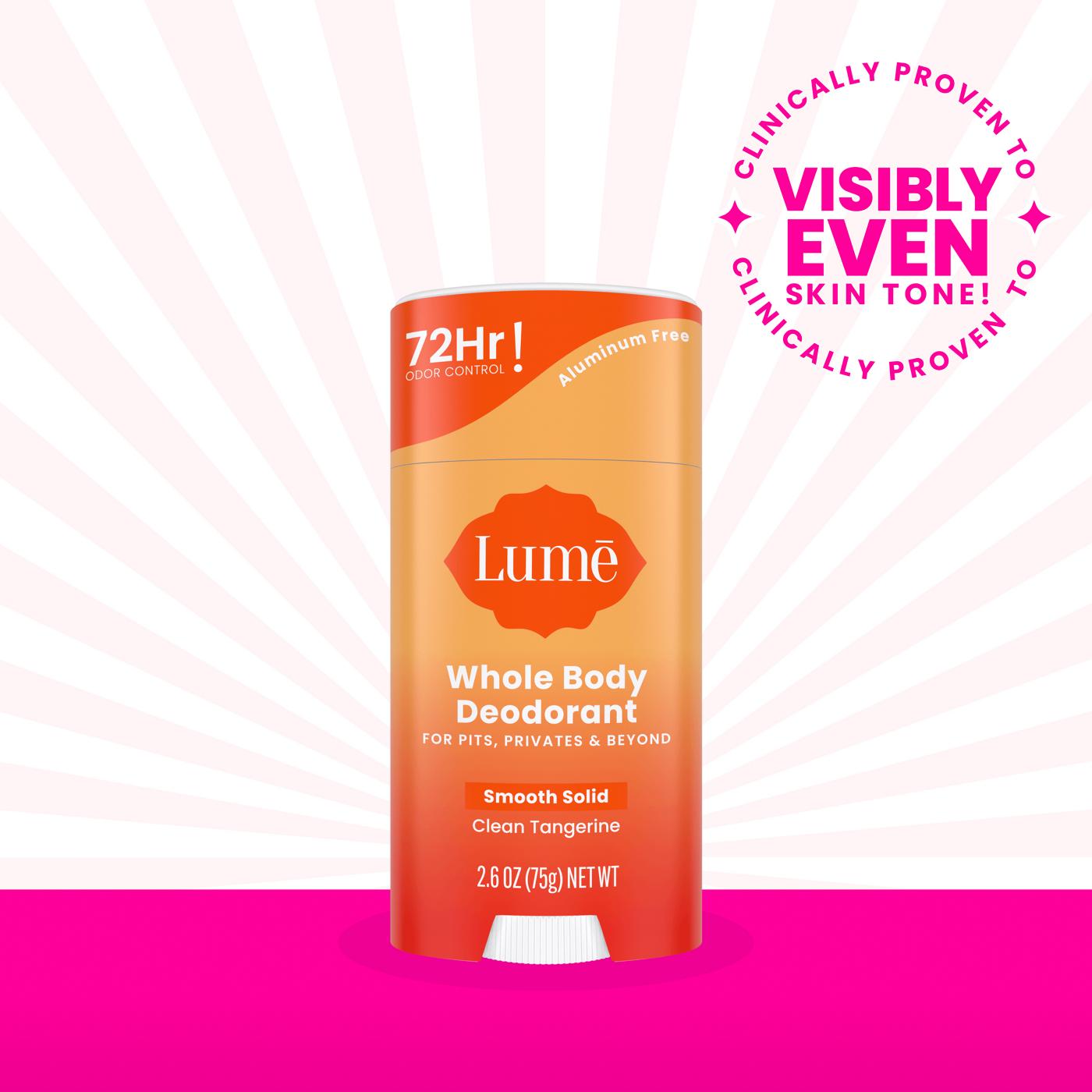 Lume Whole Body Deodorant - Citrus & Tangerine Scent; image 5 of 13