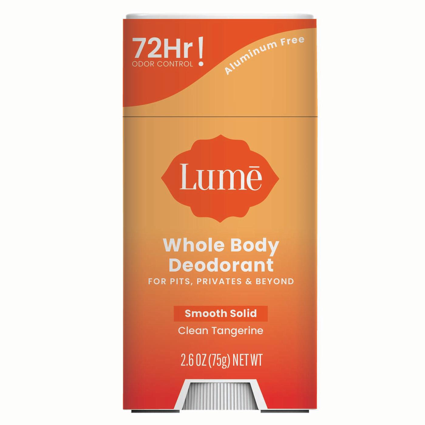 Lume Whole Body Deodorant - Citrus & Tangerine Scent; image 1 of 6