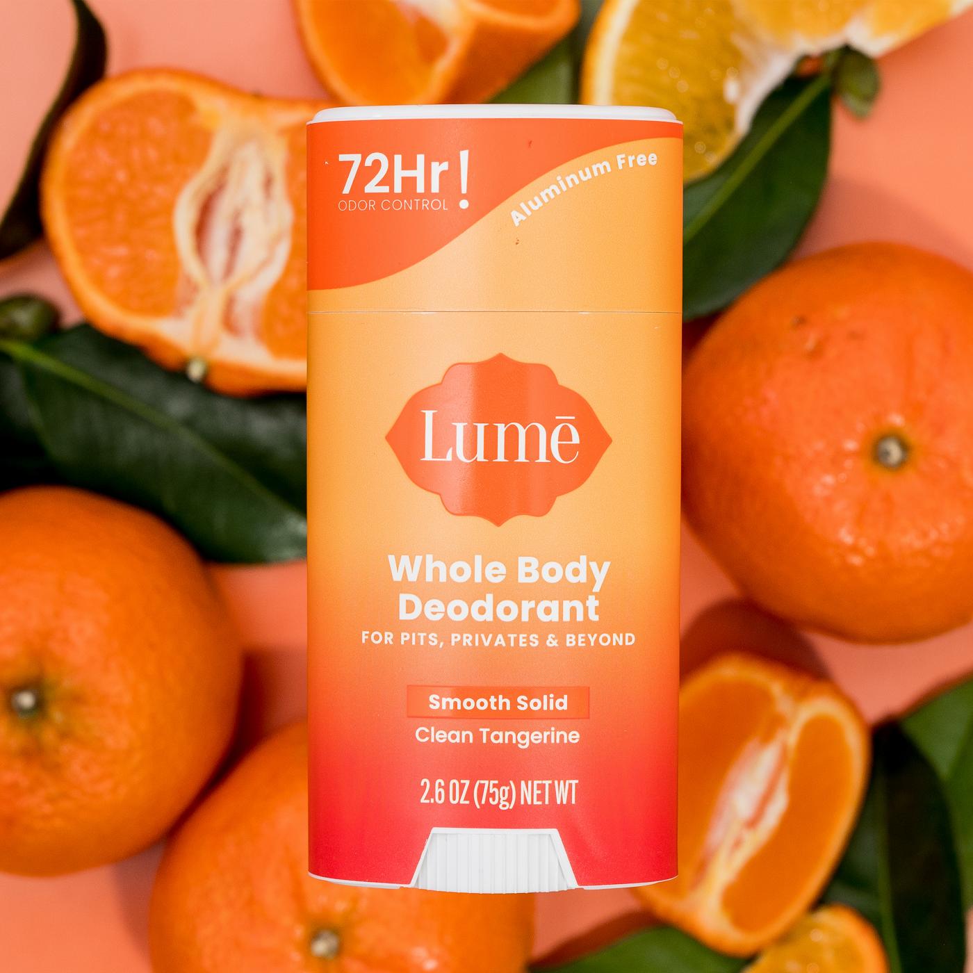 Lume Whole Body Deodorant - Citrus & Tangerine Scent; image 10 of 13