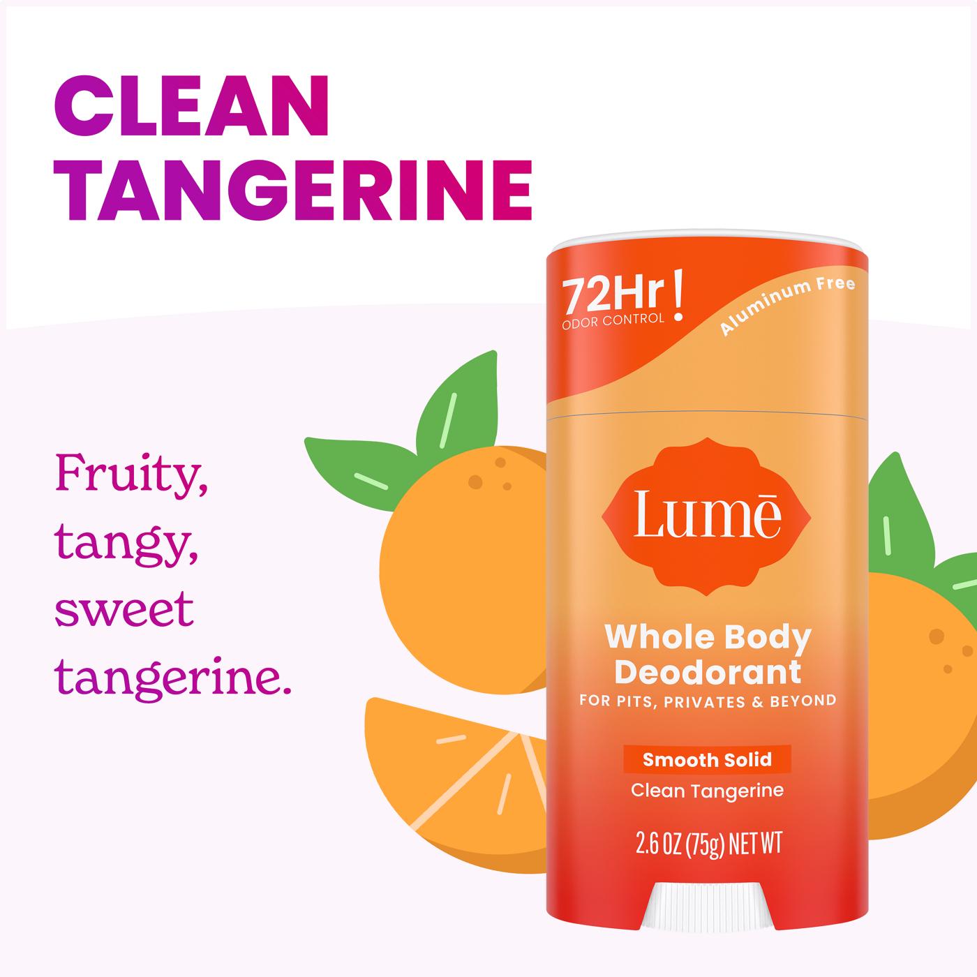 Lume Whole Body Deodorant - Citrus & Tangerine Scent; image 5 of 6