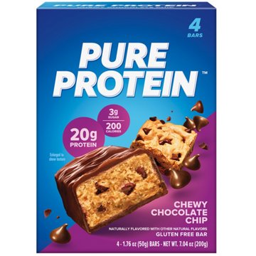 Pure Protein 20g Protein Bars - Chewy Chocolate Chip