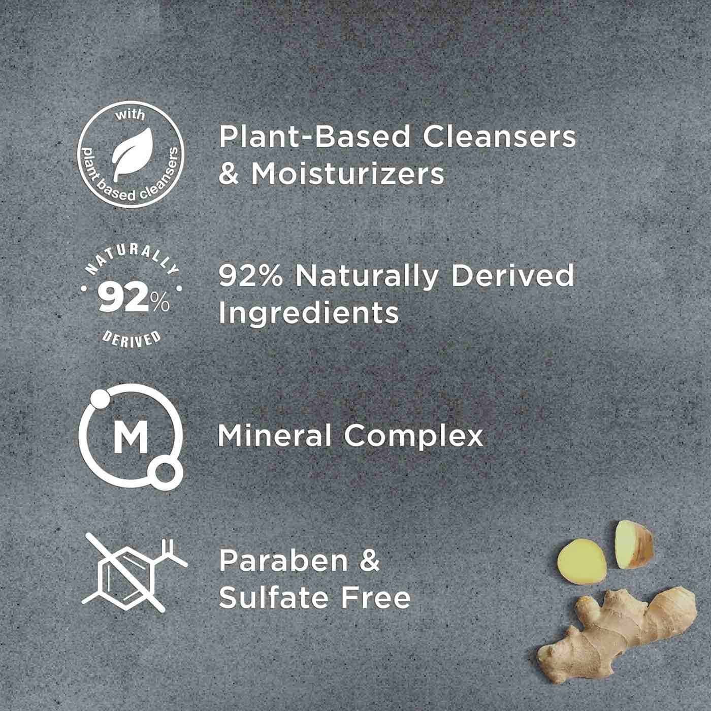 Dove Men+Care Hydration 2 In 1 Shampoo + Conditioner - Ginger & Coconut Oil; image 2 of 5