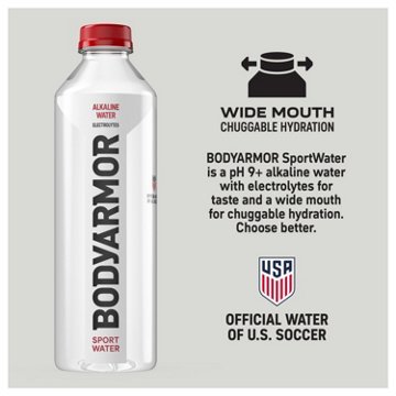 BODYARMOR Sportwater Electrolyte Sports Drink 6  pk Bottles