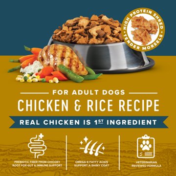 H-E-B Market Blend Adult Dry Dog Food - Chicken & Rice, 7 lbs