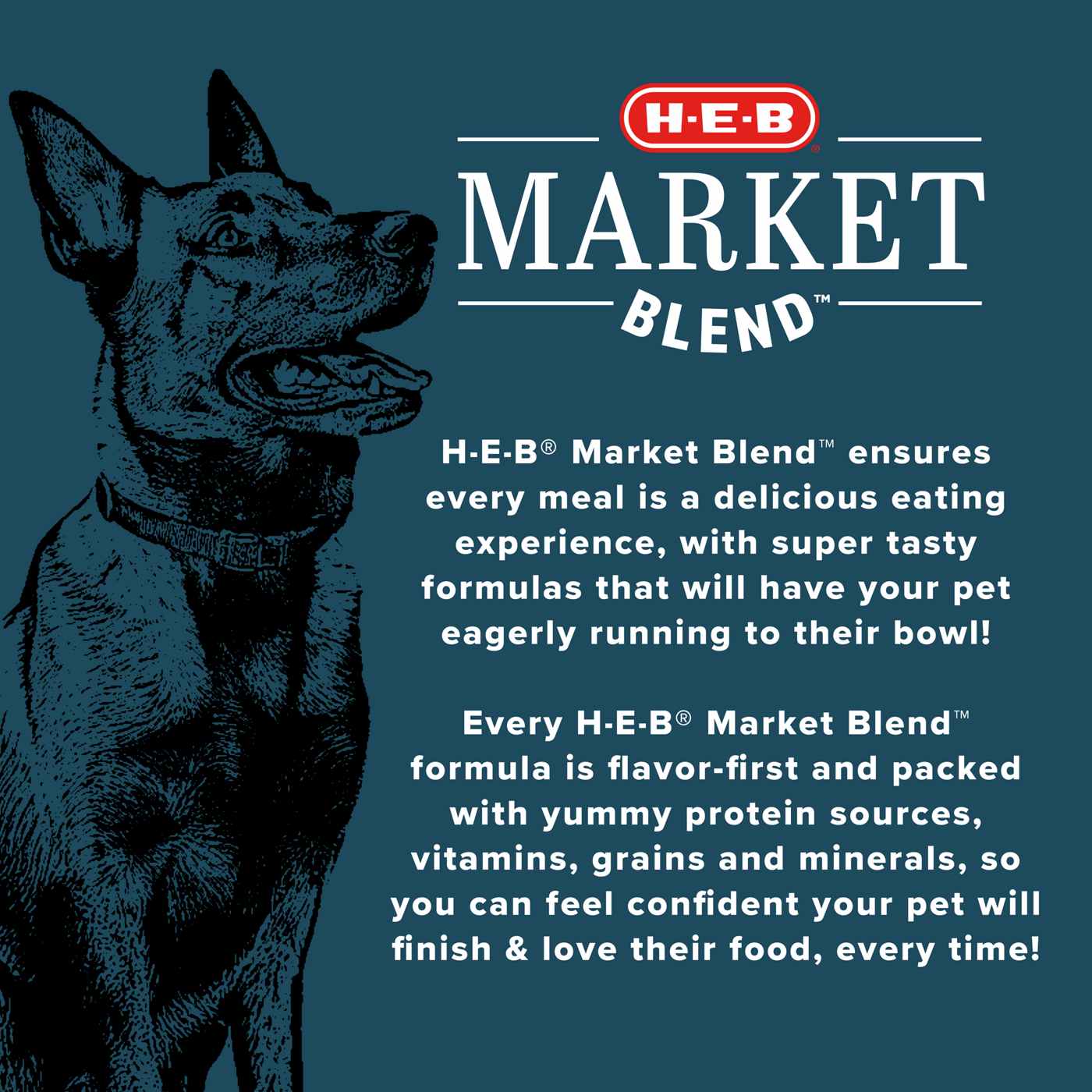 H-E-B Market Blend Adult Dry Dog Food – Lamb & Rice; image 5 of 5