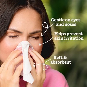 Kleenex Ultra Soft Facial Tissues Cube Boxes 3 Ply, 1 ct