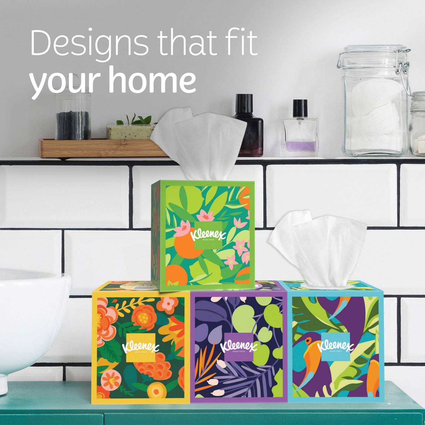 Kleenex Ultra Soft Facial Tissues Cube Boxes 3 Ply; image 4 of 5