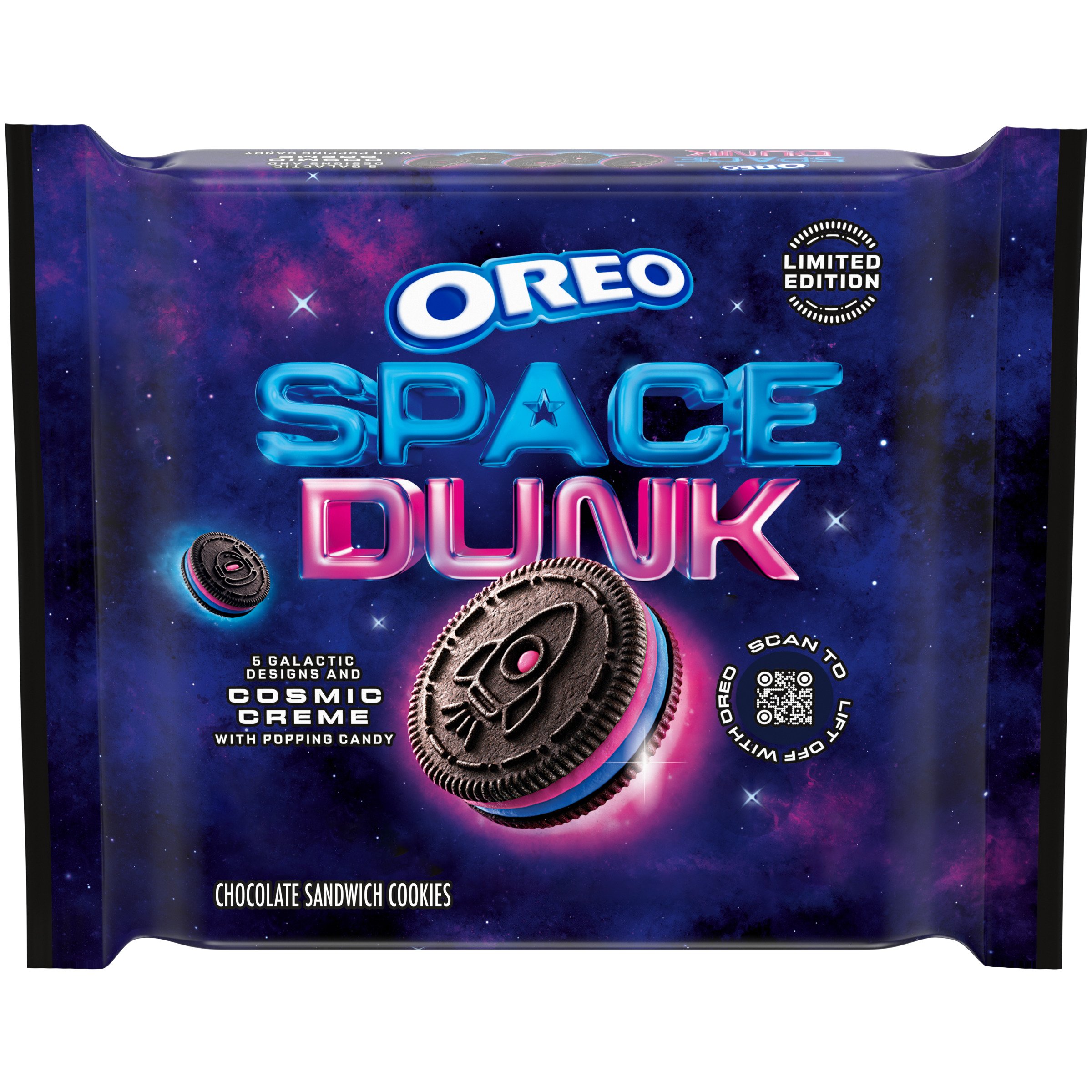 Nabisco Oreo Space Dunk Cosmic Creme Chocolate Sandwich Cookies Shop