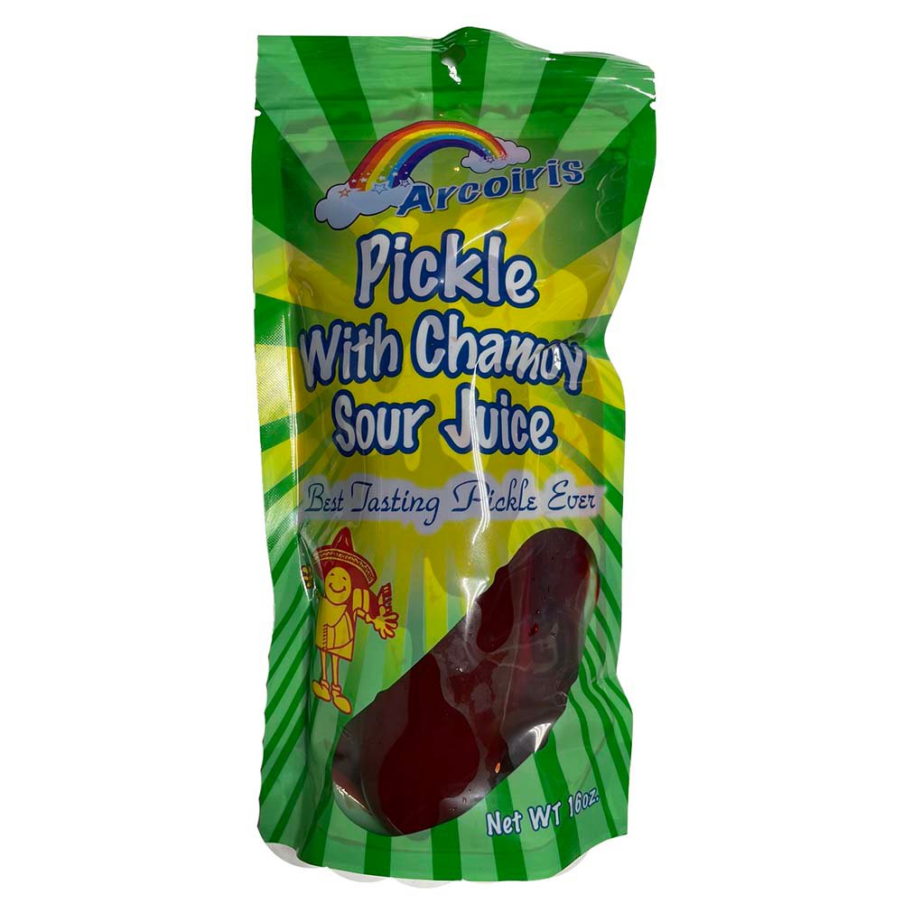 Arcoiris Pickle with Chamoy Sour Juice Shop Candy at HEB