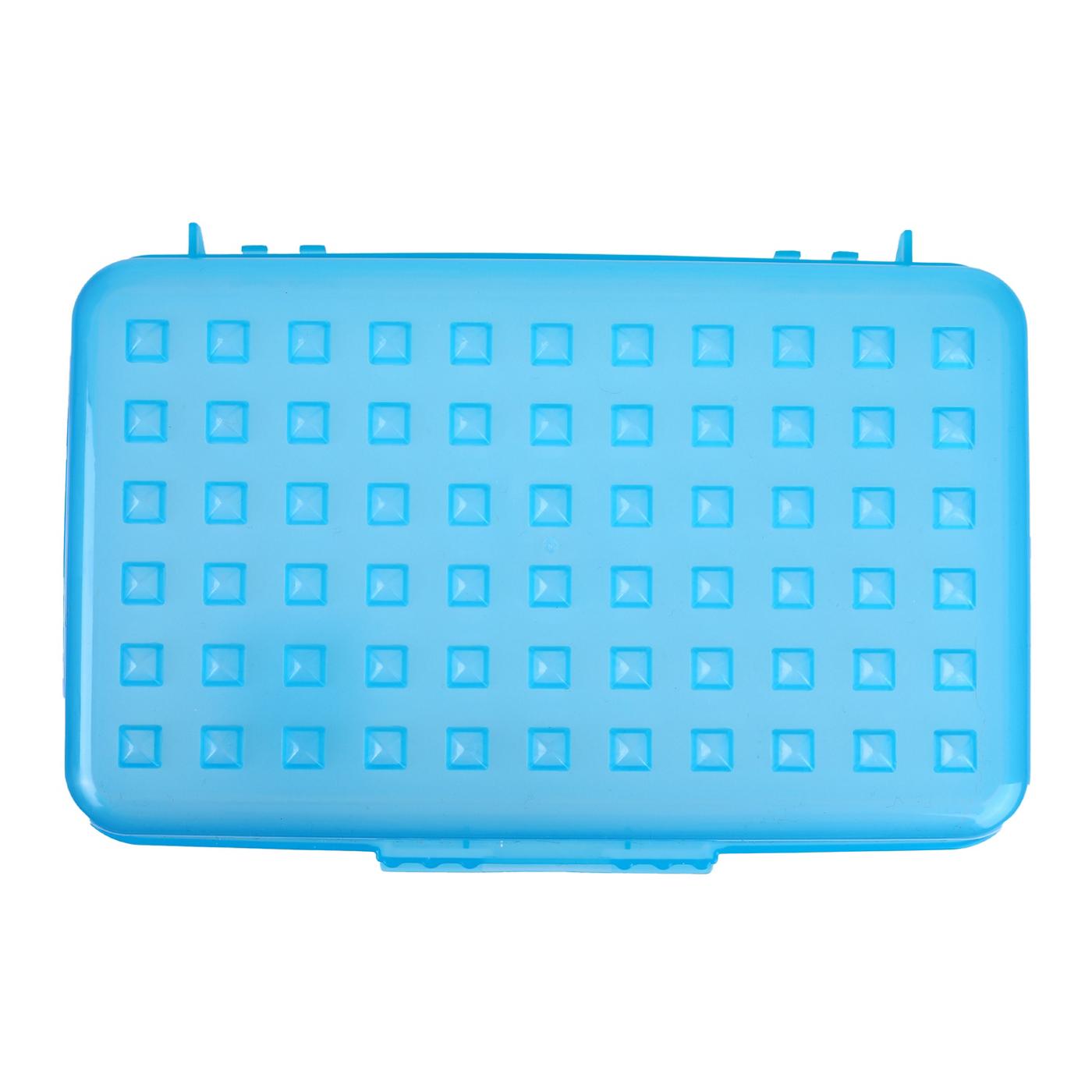 Destination Holiday Plastic Pencil Box - Blue; image 4 of 4