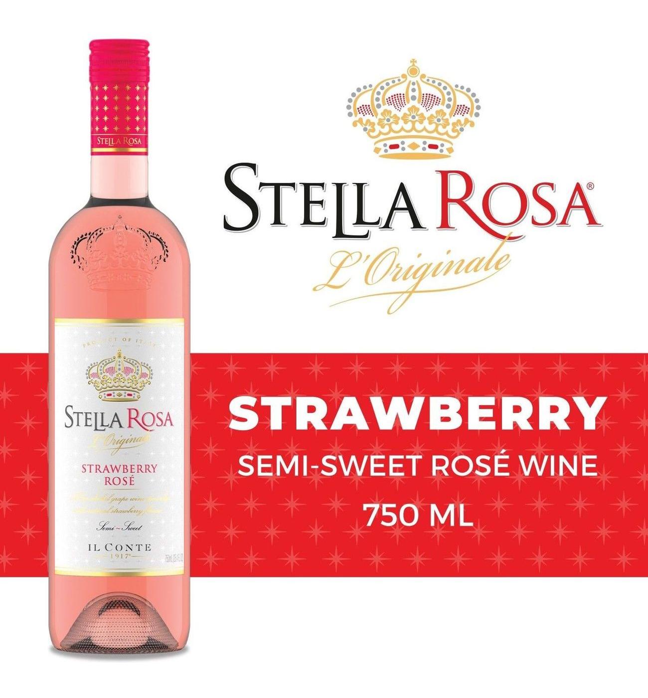 Stella Rosa Strawberry Rose Prestige; image 6 of 7