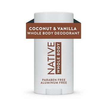 Native Whole Body Aluminum Free Deodorant - Coconut & Vanilla