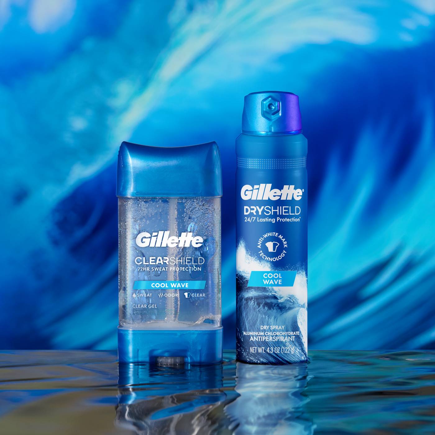 Gillette Dryshield Antiperspirant Dry Spray - Cool Wave; image 6 of 7