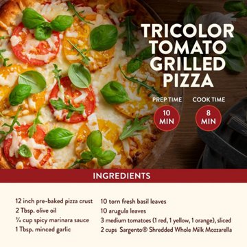 Sargento Whole Milk Mozzarella Shredded Cheese