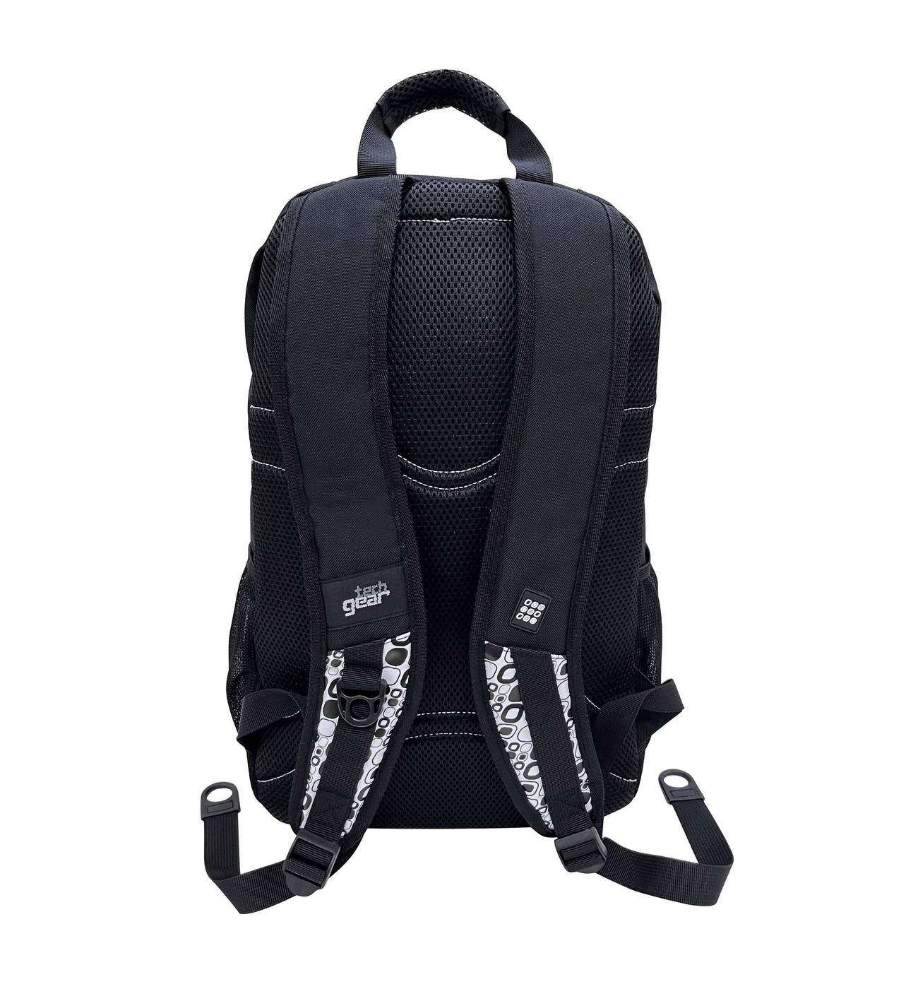 Tech Gear Park Central Backpack - Black; image 2 of 3