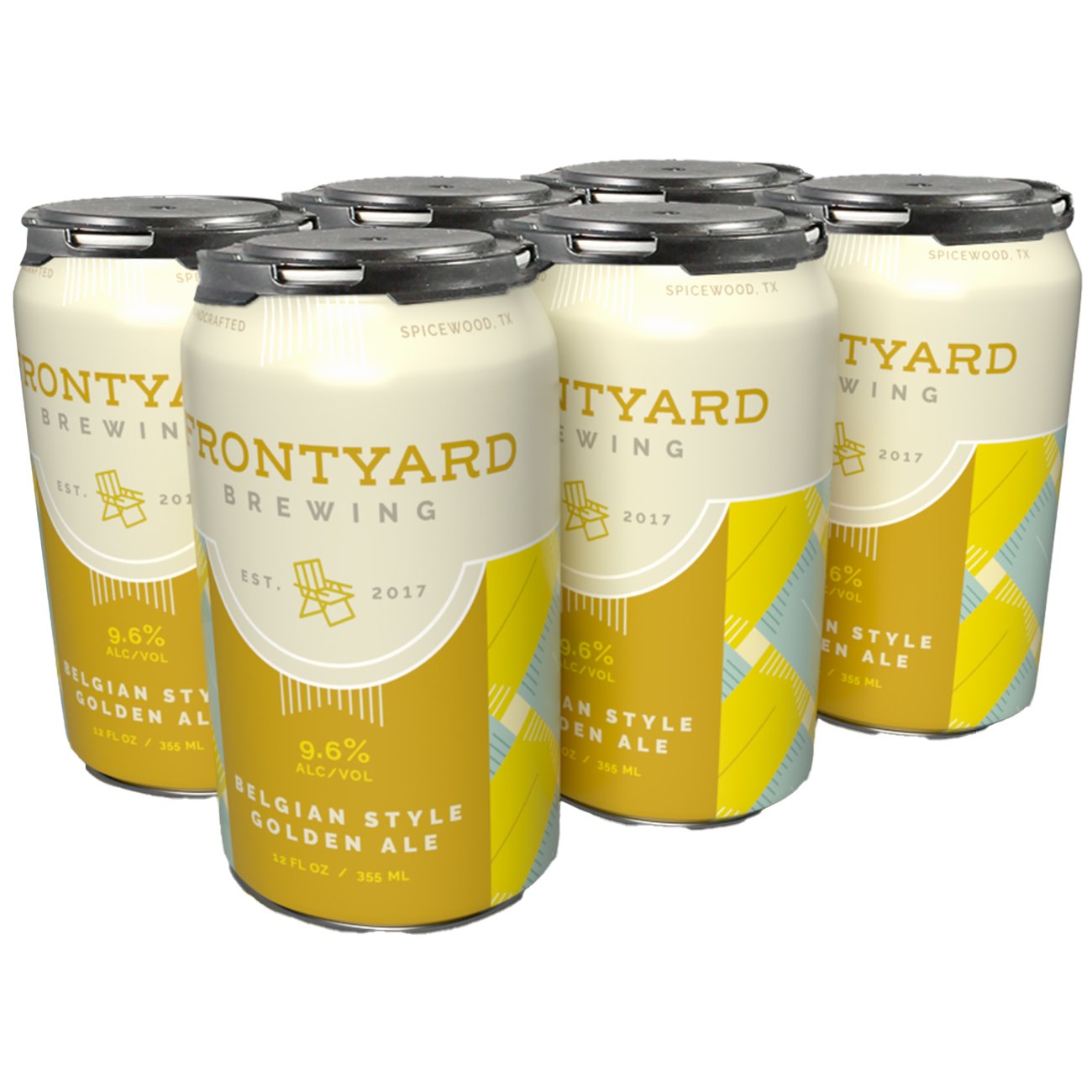 Frontyard Brewing Belgian Golden Ale 6 pk Cans - Shop Beer at H-E-B