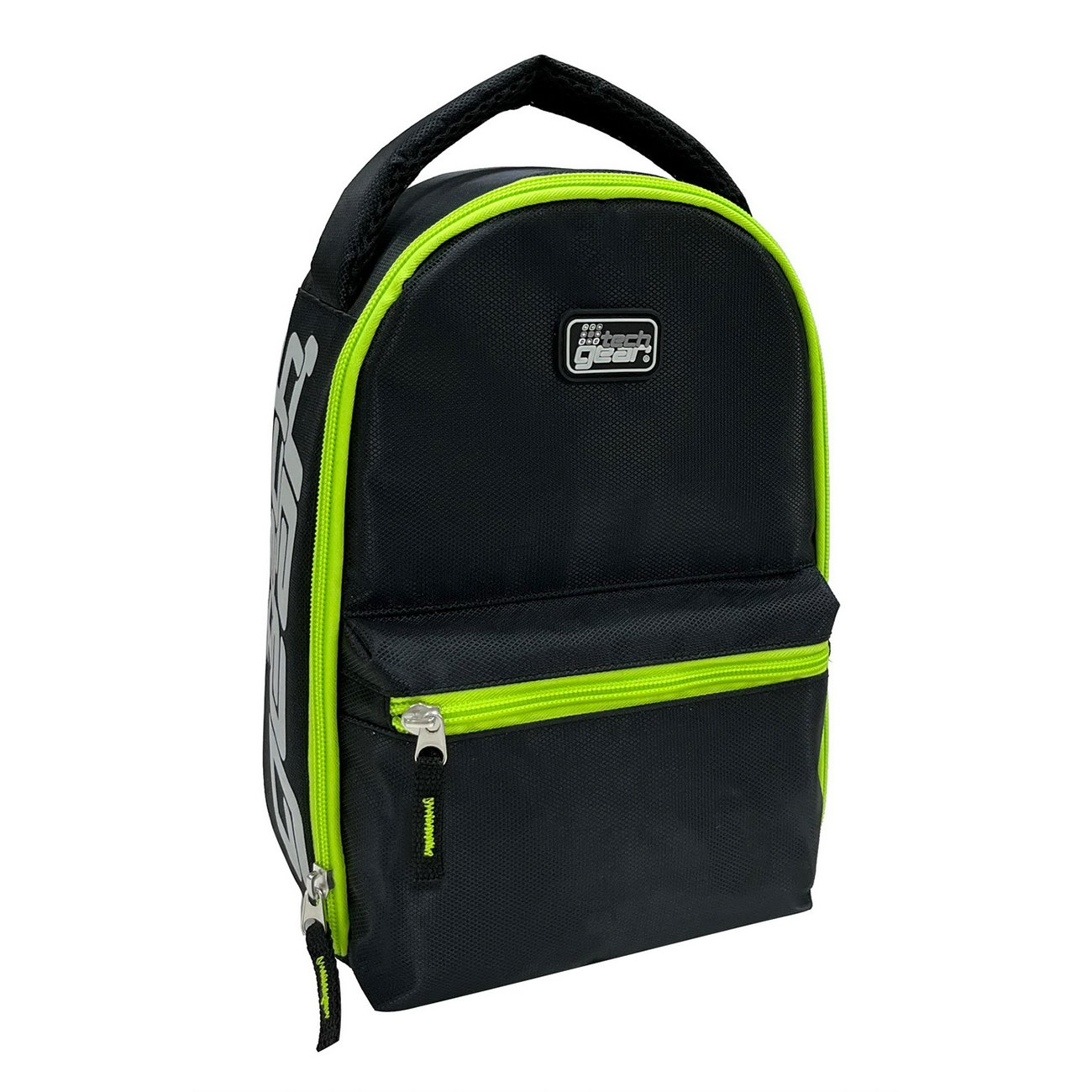 Tech Gear Classic Lunch Locker - Black & Green - Shop Lunch boxes at H-E-B