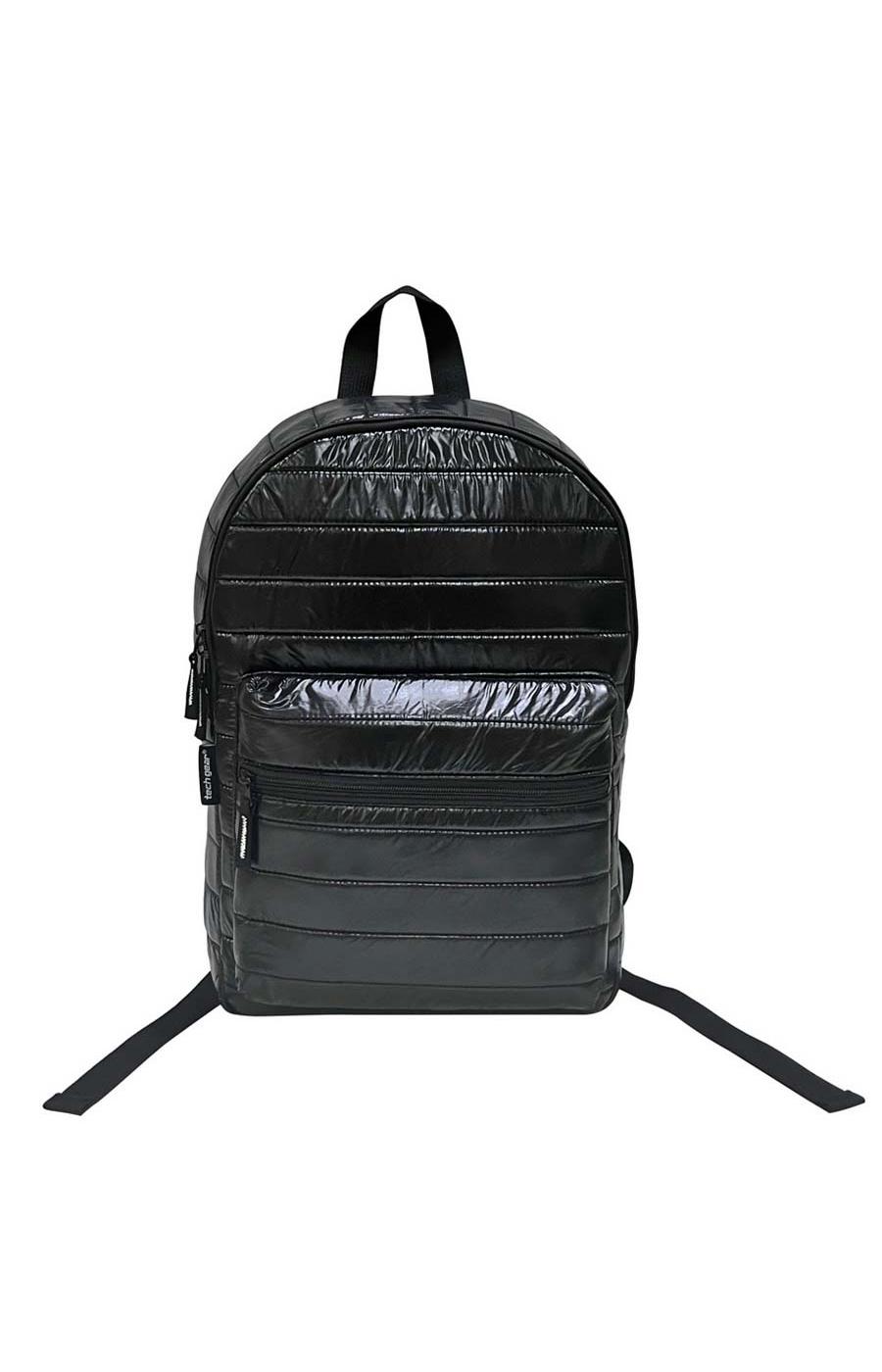 Tech Gear Puffer Backpack - Black; image 1 of 2