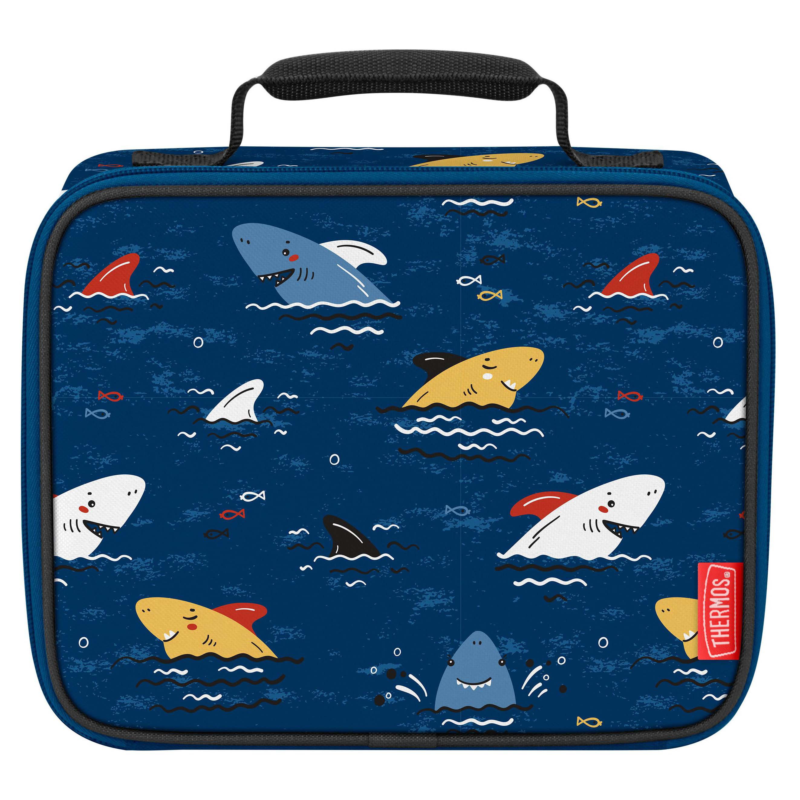 Thermos Soft Kids Lunch Box - Navy Shark - Shop Lunch boxes at H-E-B