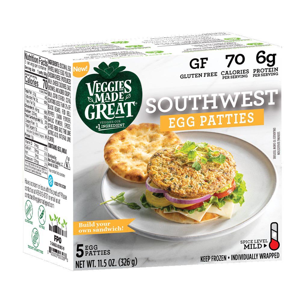 Veggies Made Great Southwest Egg Patties Shop Entrees & sides at HEB