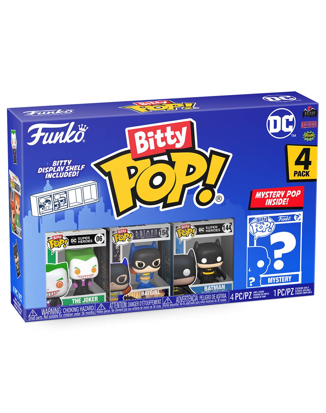 Funko Bitty Pop! DC Comics Vinyl Figures - Series 2; image 1 of 5