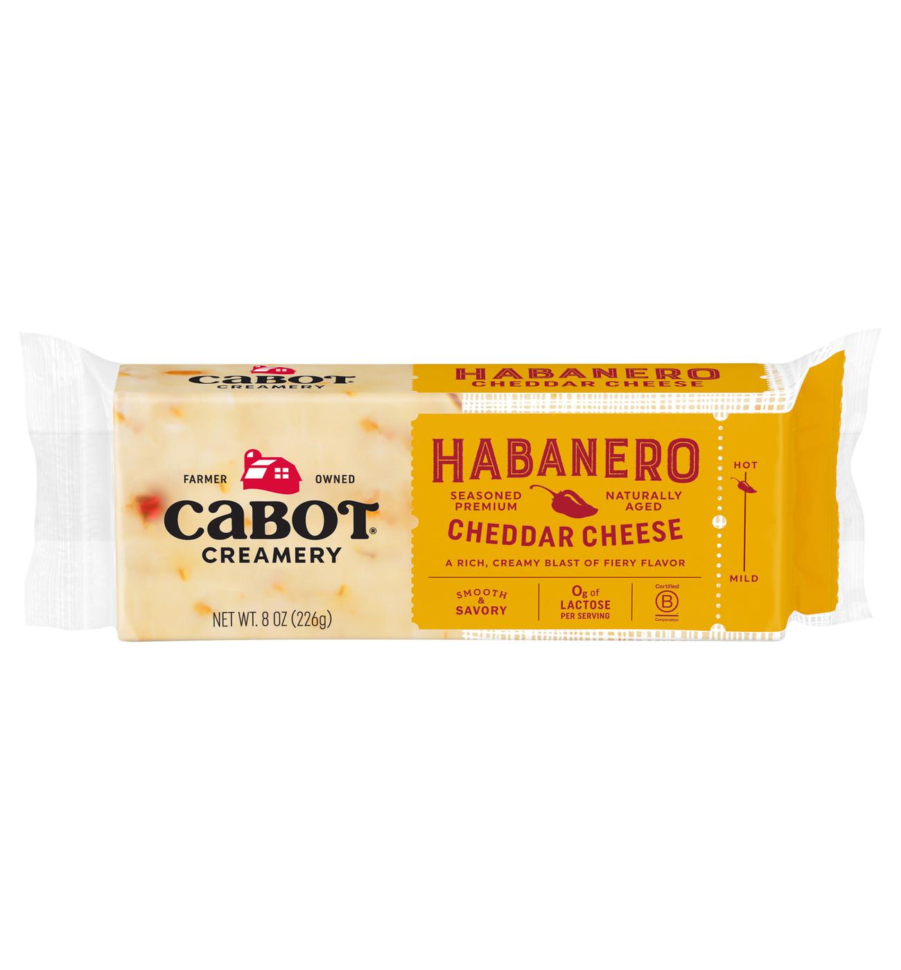CABOT Habanero Cheddar Cheese; image 1 of 2