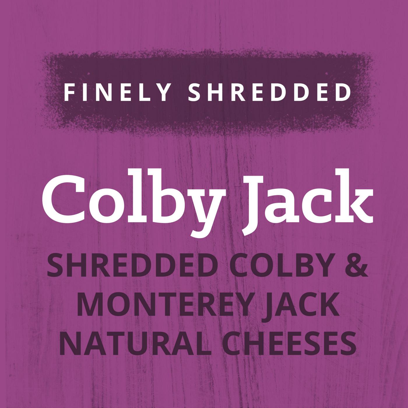 Kraft Colby & Monterey Jack Finely Shredded Cheese; image 3 of 4