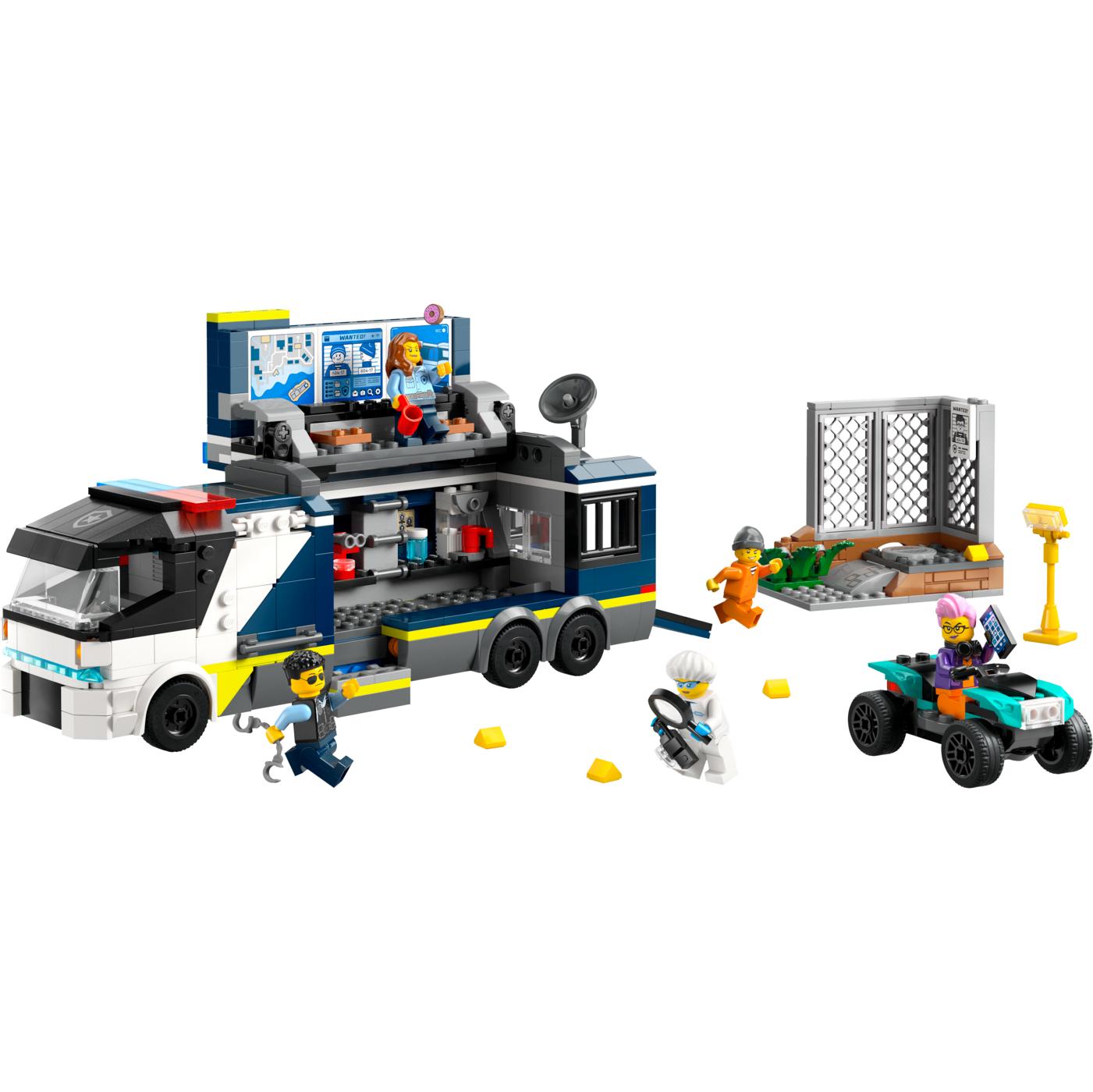 LEGO City Police Mobile Crime Lab Truck Set; image 1 of 2