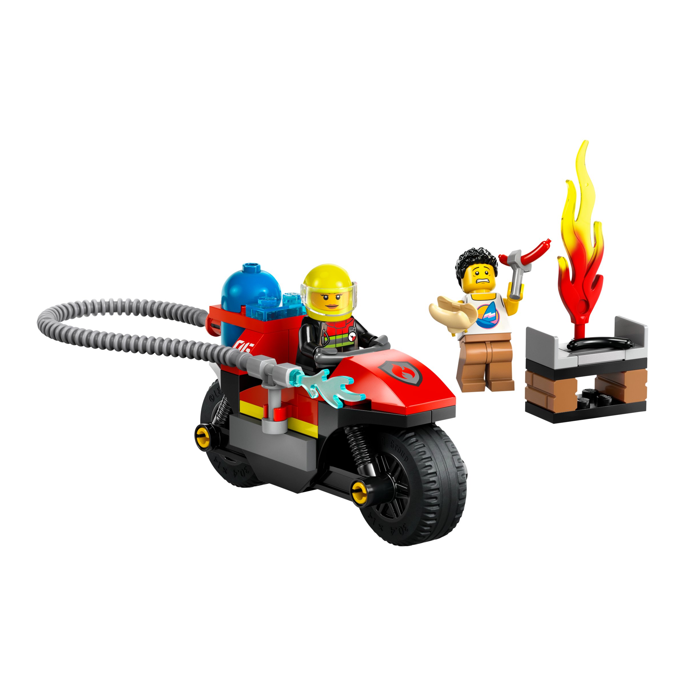 LEGO City Fire Rescue Motorcycle Set - Shop Lego & building blocks at H-E-B