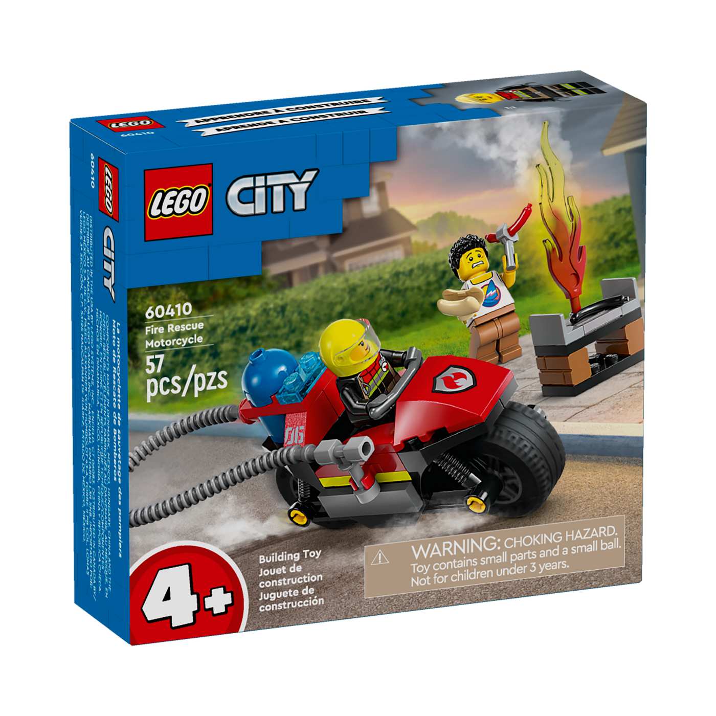 LEGO City Fire Rescue Motorcycle Set; image 2 of 2