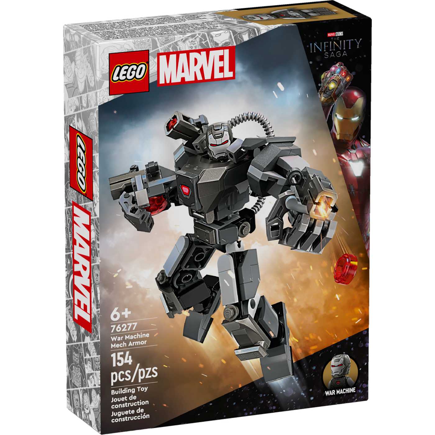 LEGO Marvel War Machine Mech Armor Set; image 2 of 2