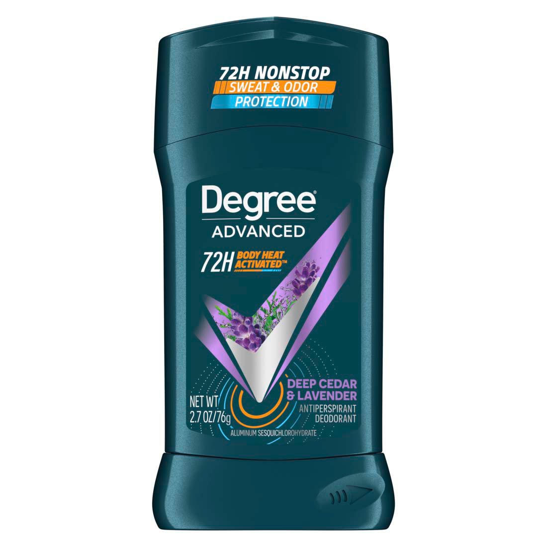 Degree 72 Hr Advanced Antiperspirant Deodorant Deep Cedar & Lavender