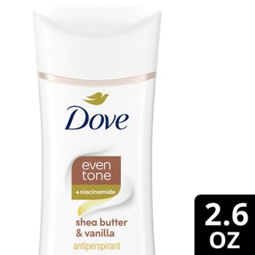 Dove Even Tone Antiperspirant Deodorant - Shea Butter Vanilla, 2.6 oz
