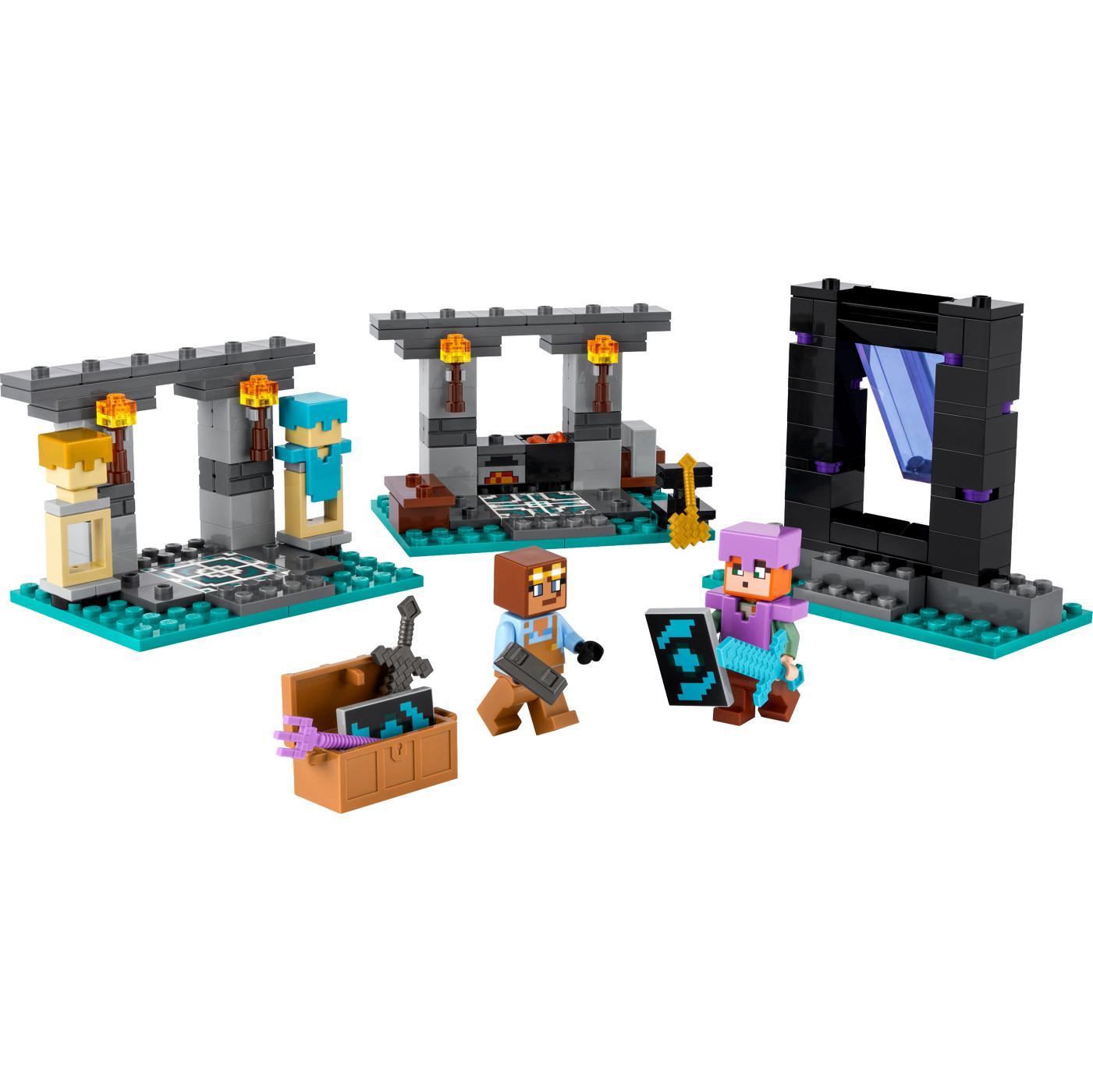 LEGO Minecraft The Armory Set; image 2 of 2