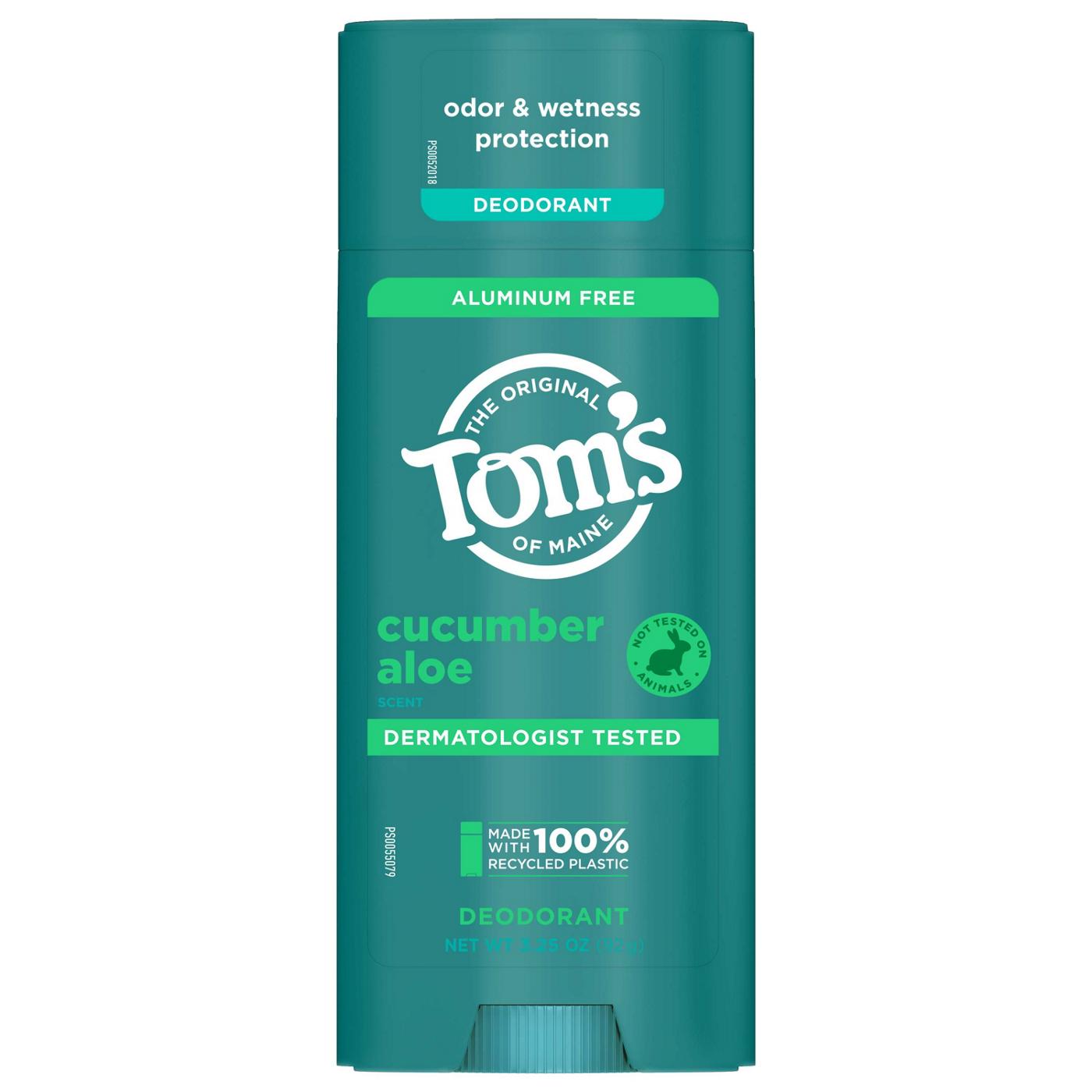 Tom's of Maine Aluminum Free Deodorant - Cucumber Aloe; image 1 of 2