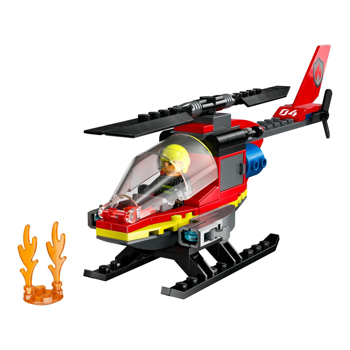 LEGO City Fire Rescue Helicopter Set; image 2 of 2