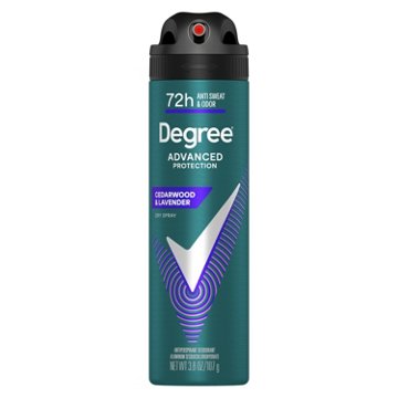 Degree Men 72 Hr Antiperspirant Deodorant Dry Spray - Deep Cedar & Lavender