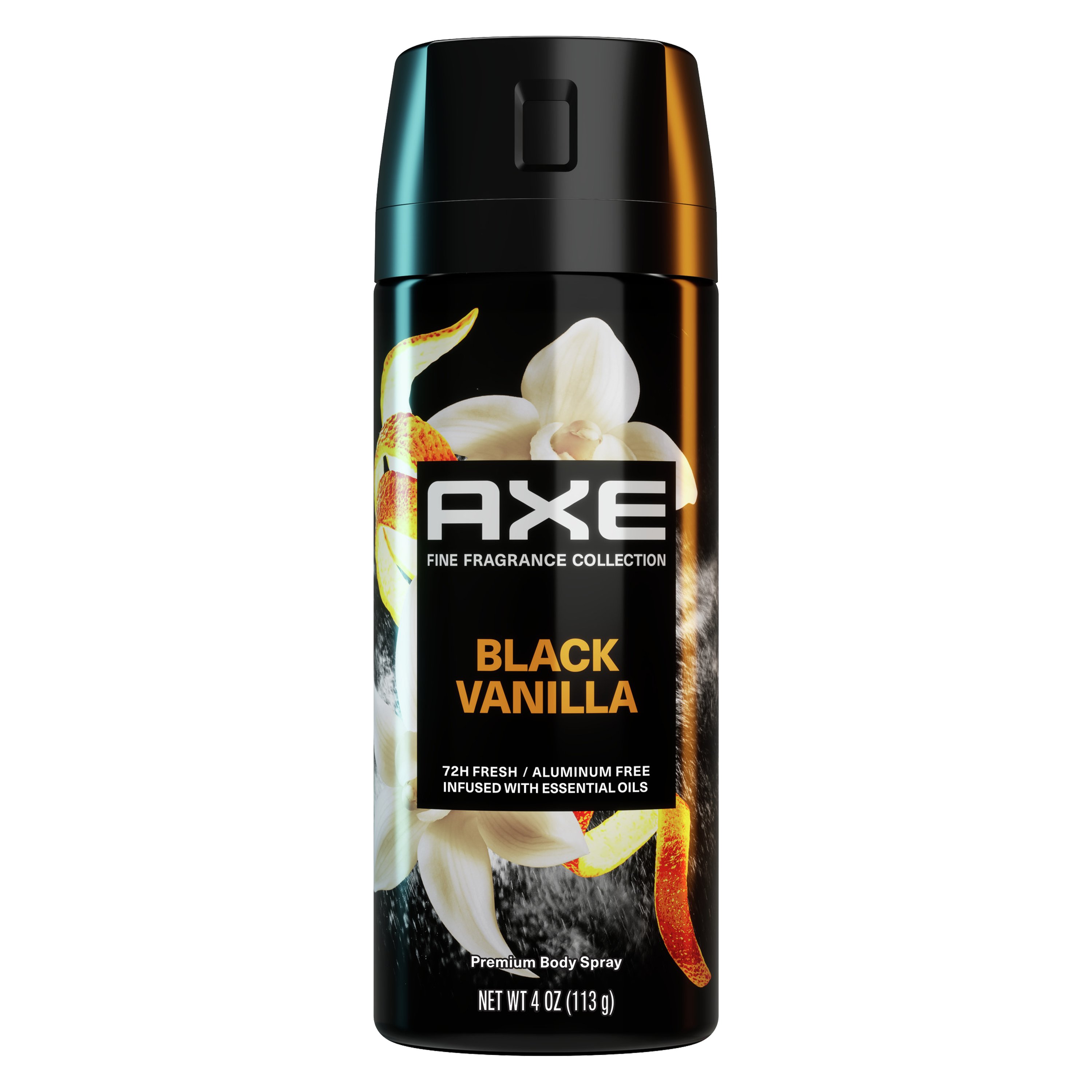 Axe Fine Fragrance Collection Premium Body Spray Black Vanilla Shop