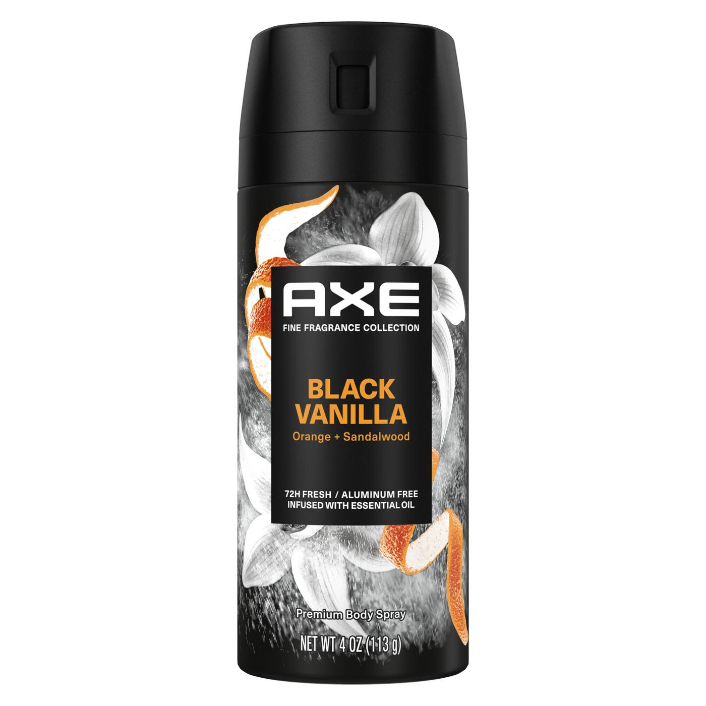 AXE Fine Fragrance Collection Premium Body Spray - Black Vanilla; image 1 of 4
