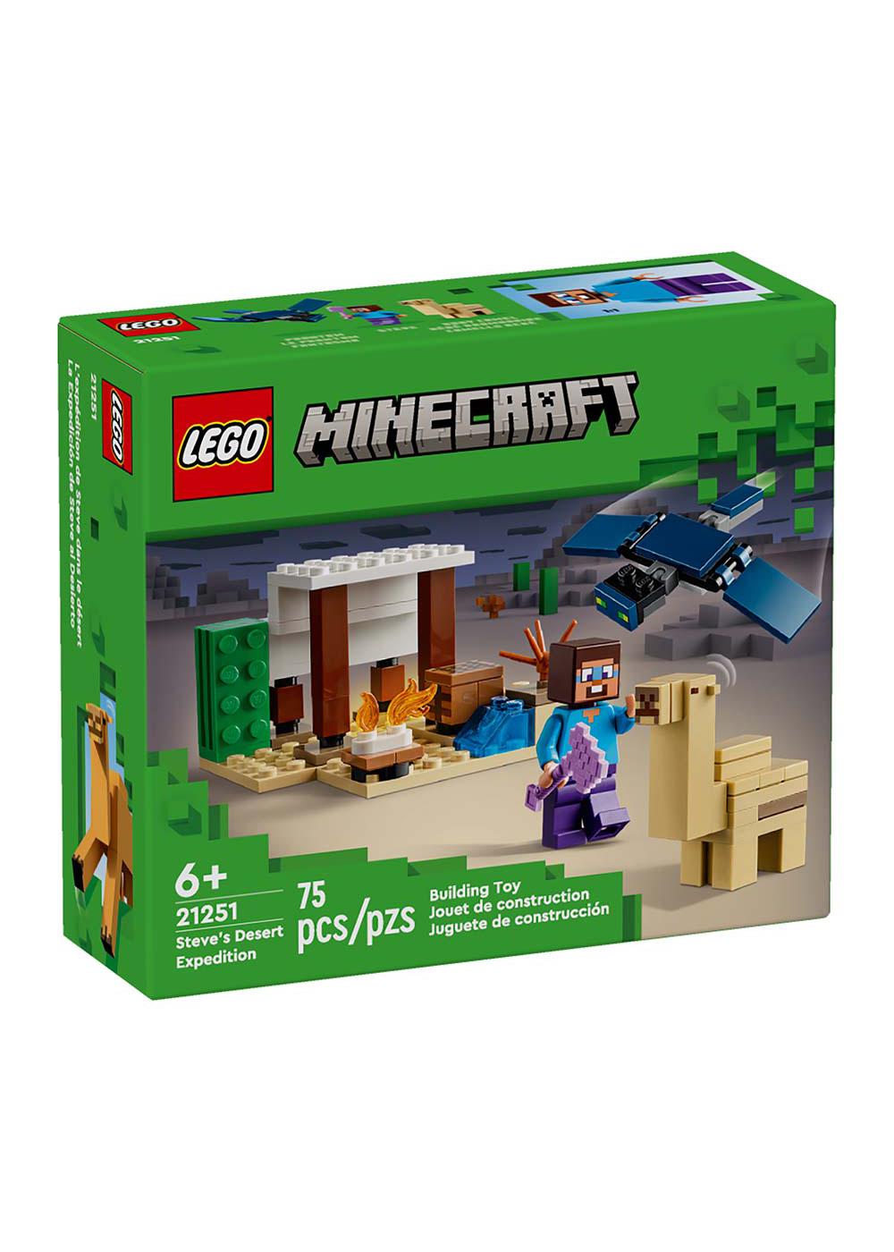LEGO Minecraft Steve's Desert Expedition Set; image 1 of 2