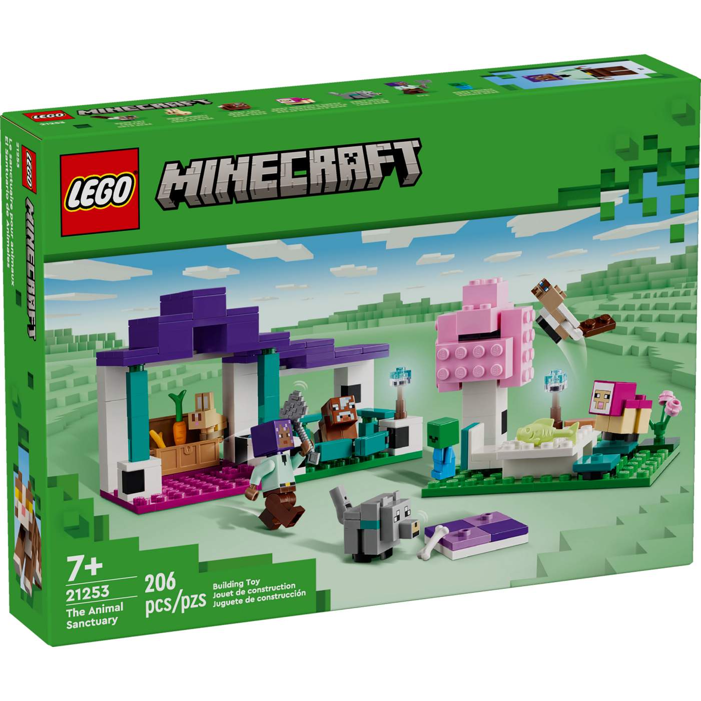 LEGO Minecraft The Animal Sanctuary Set; image 2 of 2