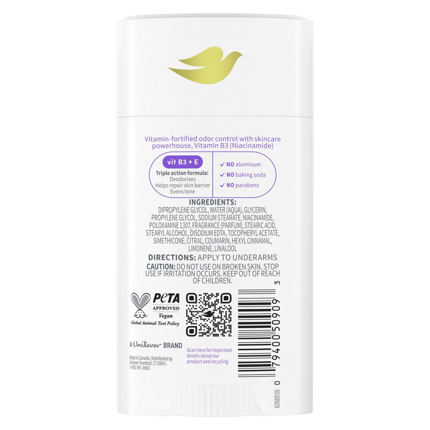 Dove Vitamin Care+ Deodorant - Lavender & Chamomile; image 2 of 2