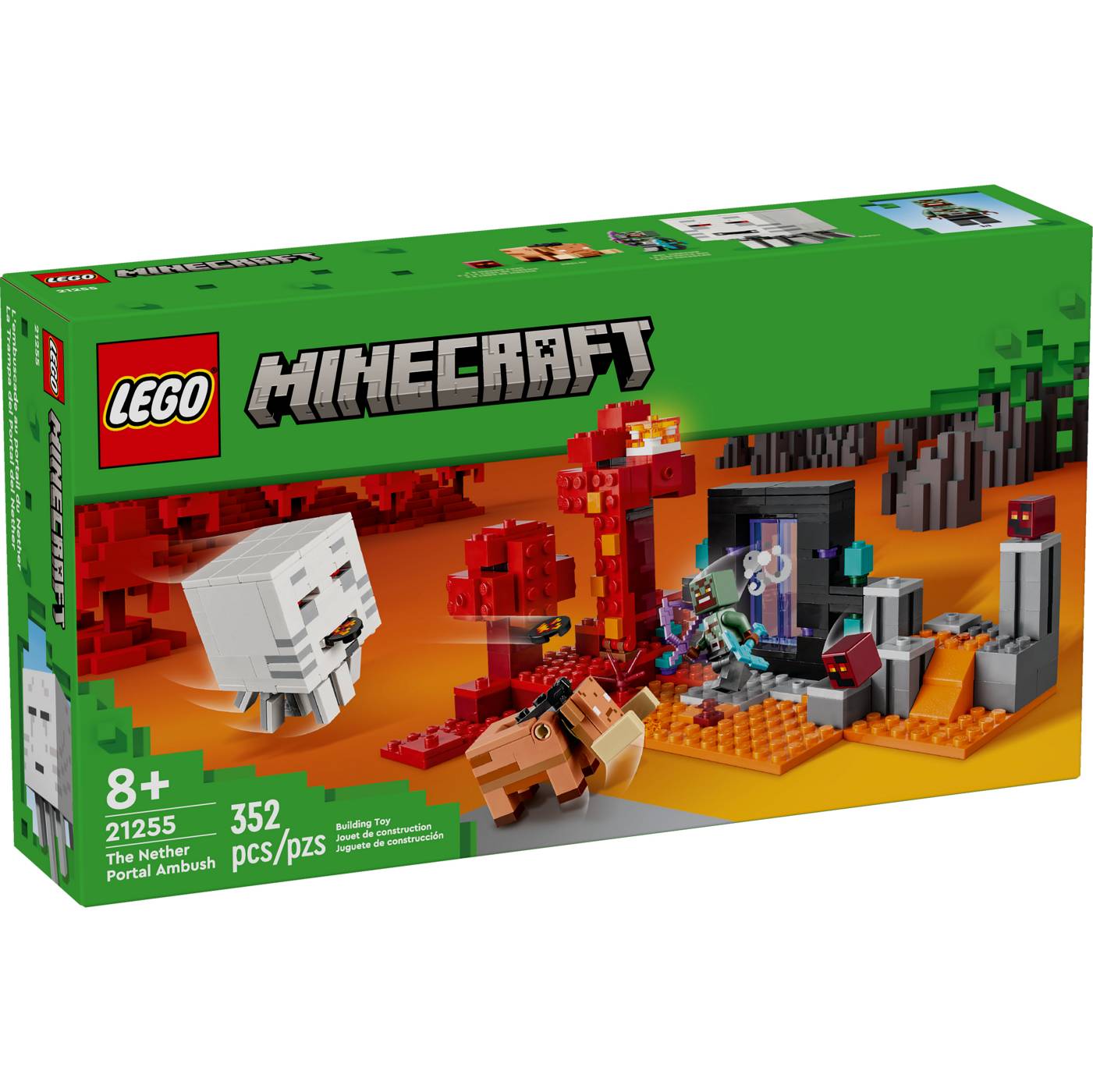 LEGO Minecraft Nether Portal Ambush Set; image 2 of 2