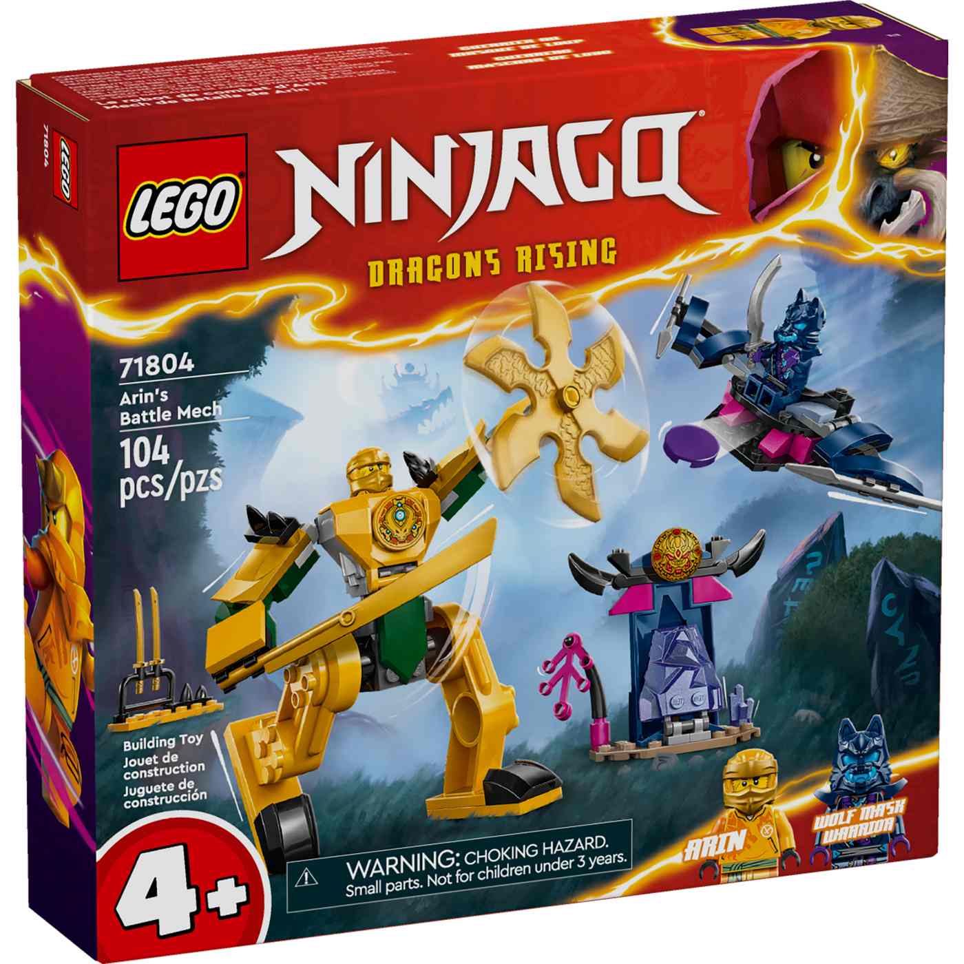 LEGO NINJAGO Arin's Battle Mech Set; image 2 of 2