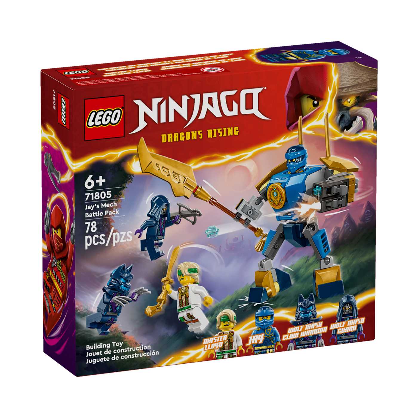 LEGO NINJAGO Jay's Mech Battle Pack Set; image 2 of 2