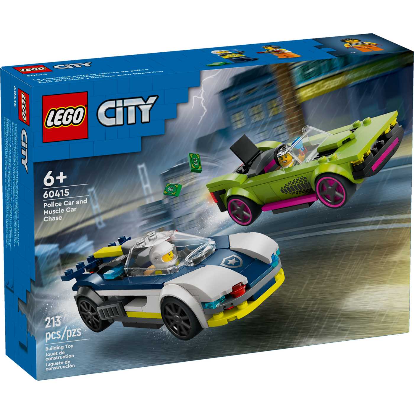 LEGO City Police Car & Muscle Car Chase Set; image 1 of 2