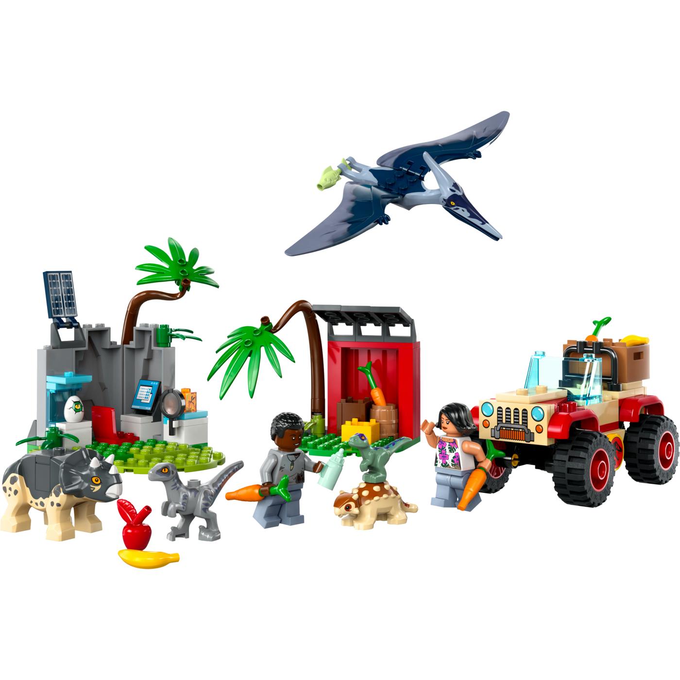 LEGO Jurassic World Baby Dinosaur Rescue Center Set; image 1 of 2
